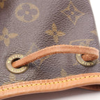 Louis Vuitton Backpack Montsouris MM Canvas Leather — view 7