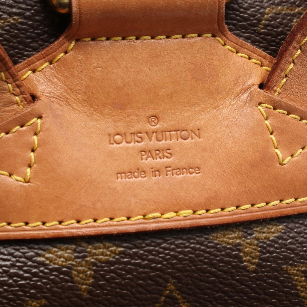 Louis Vuitton Backpack Montsouris MM Canvas Leather — view 4