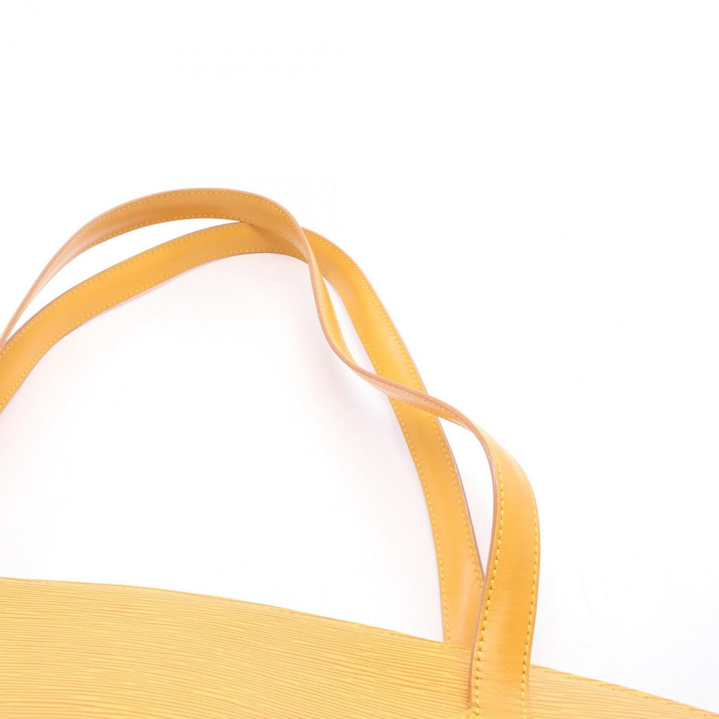 Louis Vuitton Shoulder Bag Saint Jacques Shopping Tassili Yellow Leather — view 7