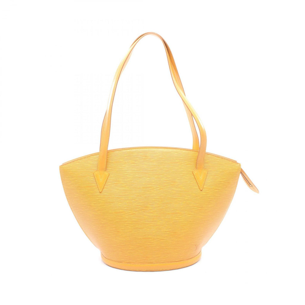 Louis Vuitton Shoulder Bag Saint Jacques Shopping Tassili Yellow Leather