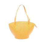 Louis Vuitton Shoulder Bag Saint Jacques Shopping Tassili Yellow Leather