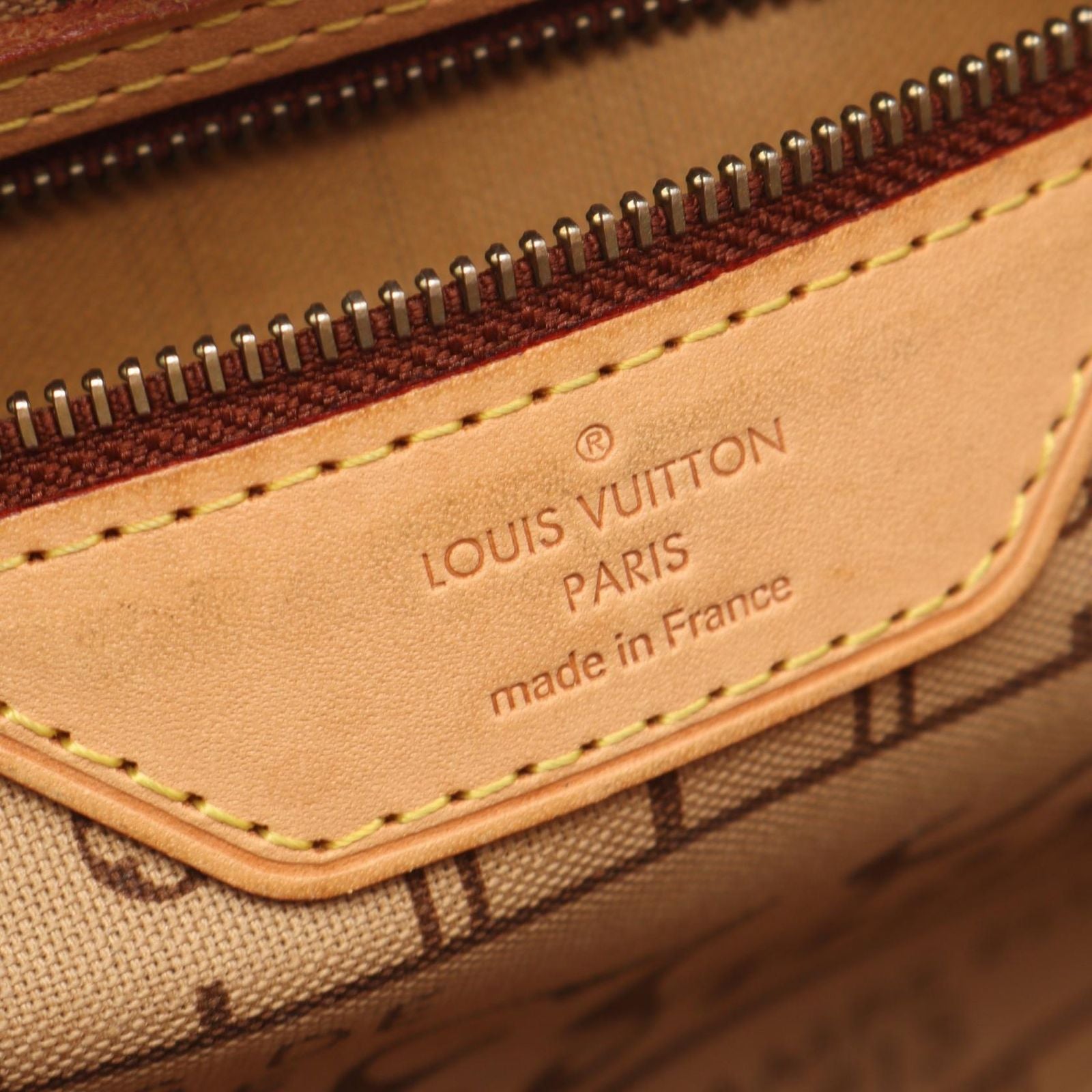 Louis Vuitton Tote Neverfull PM Canvas Leather — view 4
