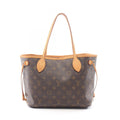 Louis Vuitton Tote Neverfull PM Canvas Leather