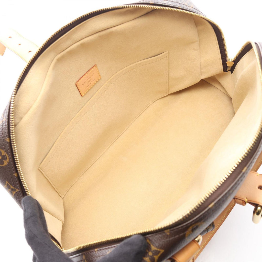 Louis Vuitton Handbag Manhattan GM Canvas Leather — view 3
