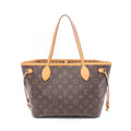 Louis Vuitton Tote Neverfull PM Canvas Leather