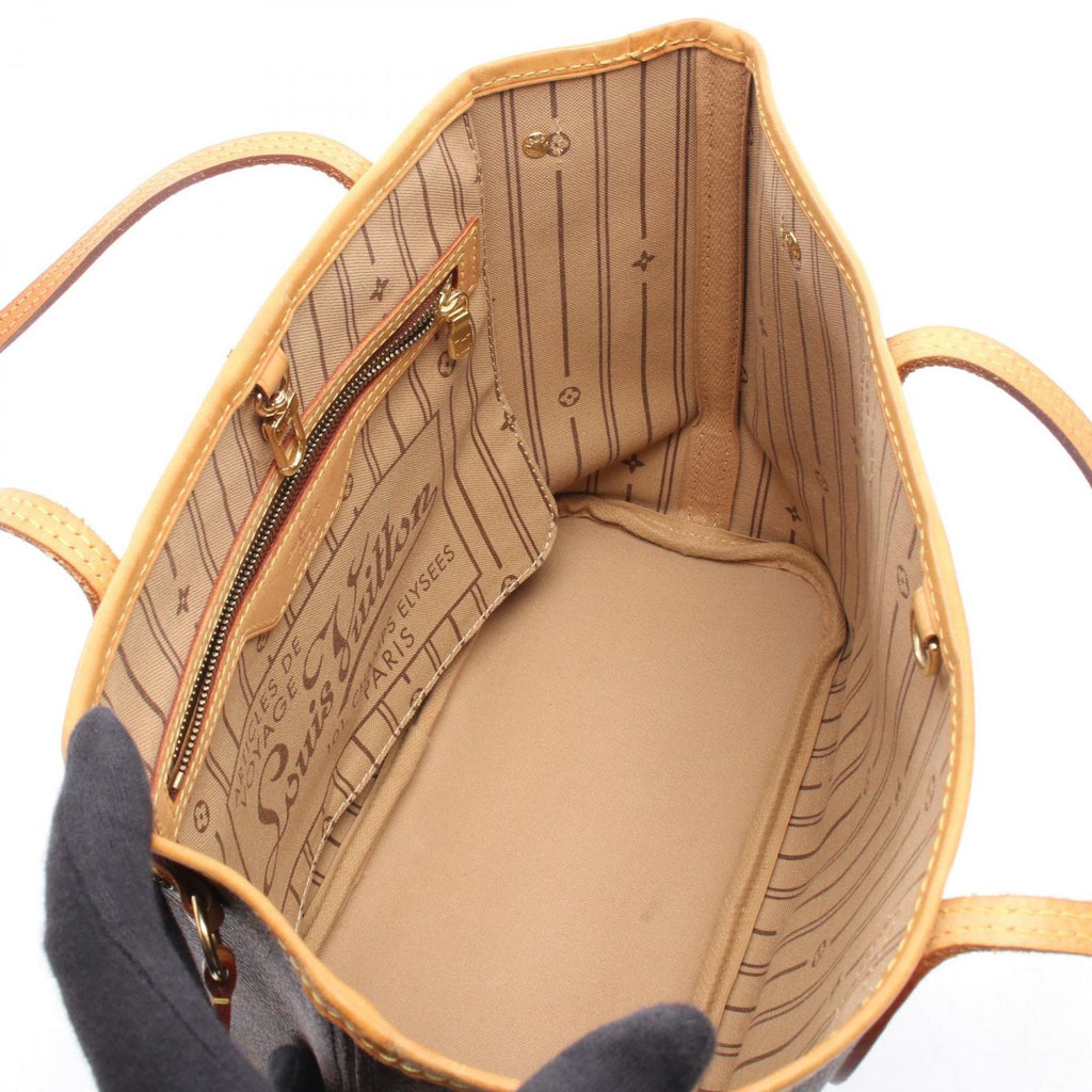 Louis Vuitton Tote Neverfull PM Canvas Leather — view 3