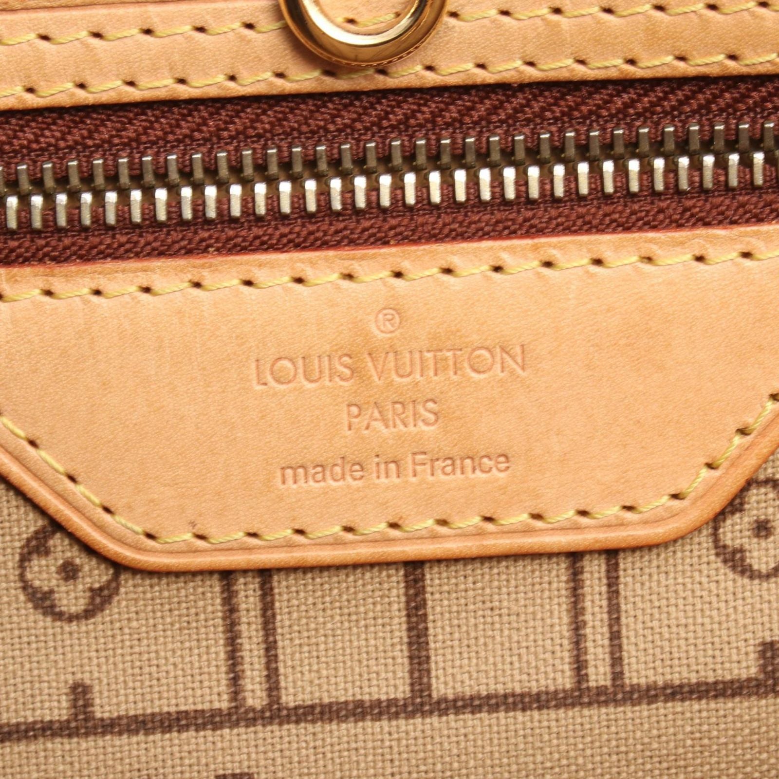 Louis Vuitton Tote Neverfull PM Canvas Leather — view 4