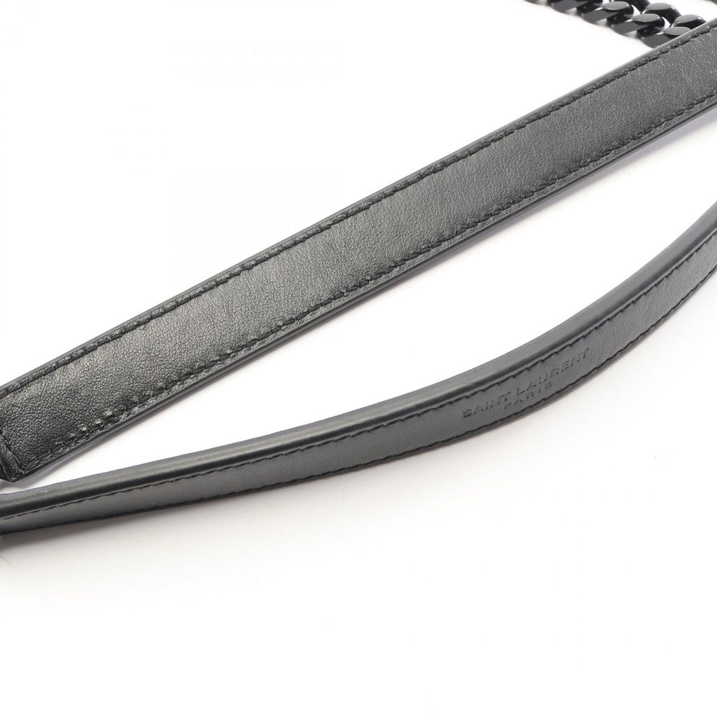 Saint Laurent Paris Shoulder Bag Loulou Large Black Leather — view 8
