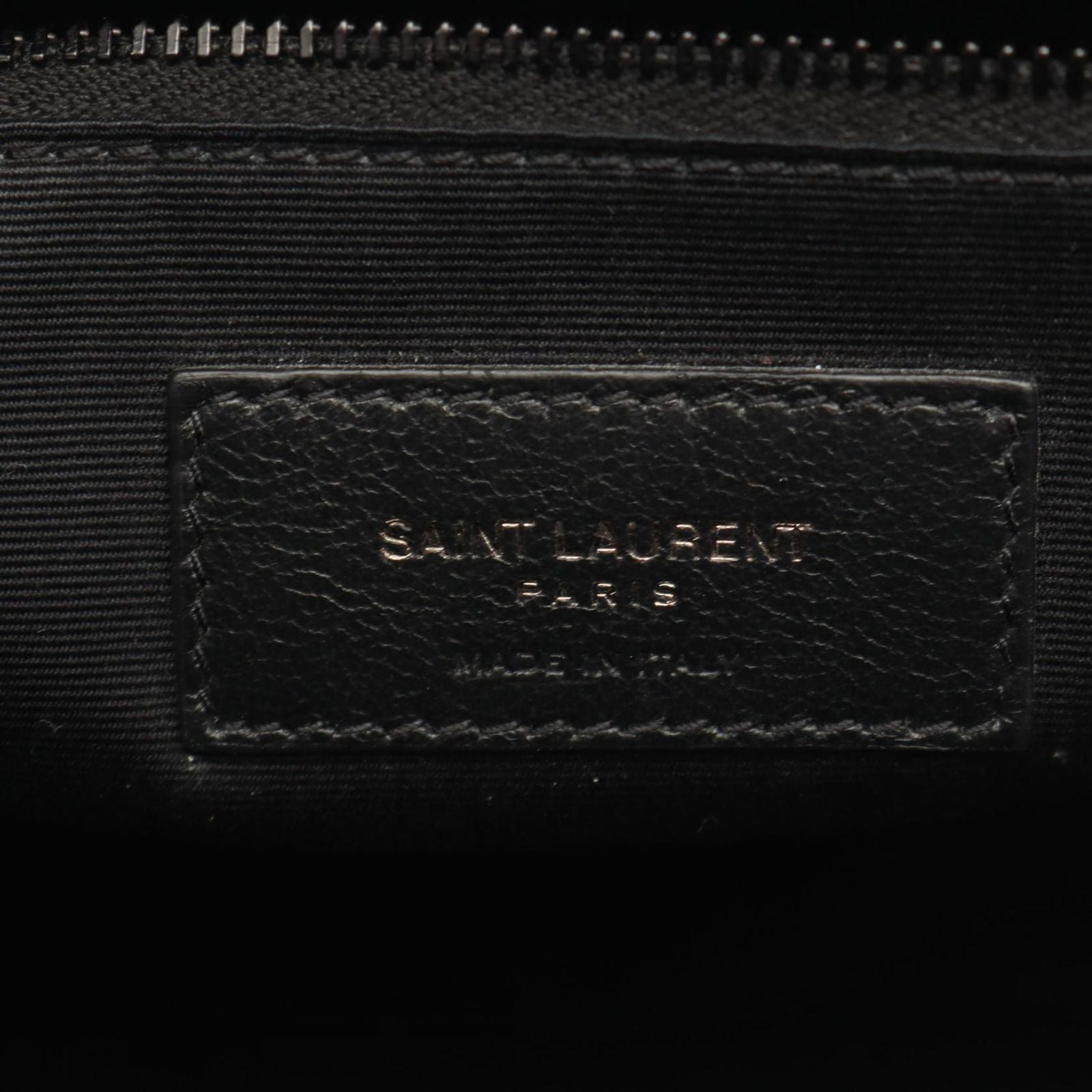 Saint Laurent Paris Shoulder Bag Loulou Large Black Leather — view 4