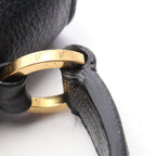 Saint Laurent Paris Handbag Muse Two 2-Way Black Leather — view 8