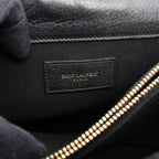 Saint Laurent Paris Handbag Muse Two 2-Way Black Leather — view 4
