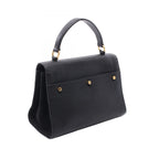 Saint Laurent Paris Handbag Muse Two 2-Way Black Leather — view 2