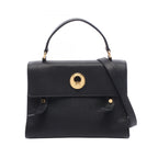 Saint Laurent Paris Handbag Muse Two 2-Way Black Leather