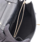 Saint Laurent Paris Handbag Muse Two 2-Way Black Leather — view 3