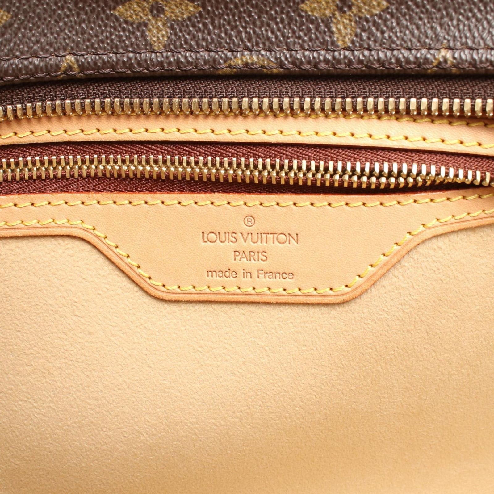 Louis Vuitton Shoulder Bag GM Canvas Leather GM — view 4
