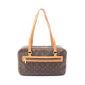 Louis Vuitton Shoulder Bag GM Canvas Leather GM