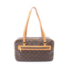 Louis Vuitton Shoulder Bag GM Canvas Leather GM