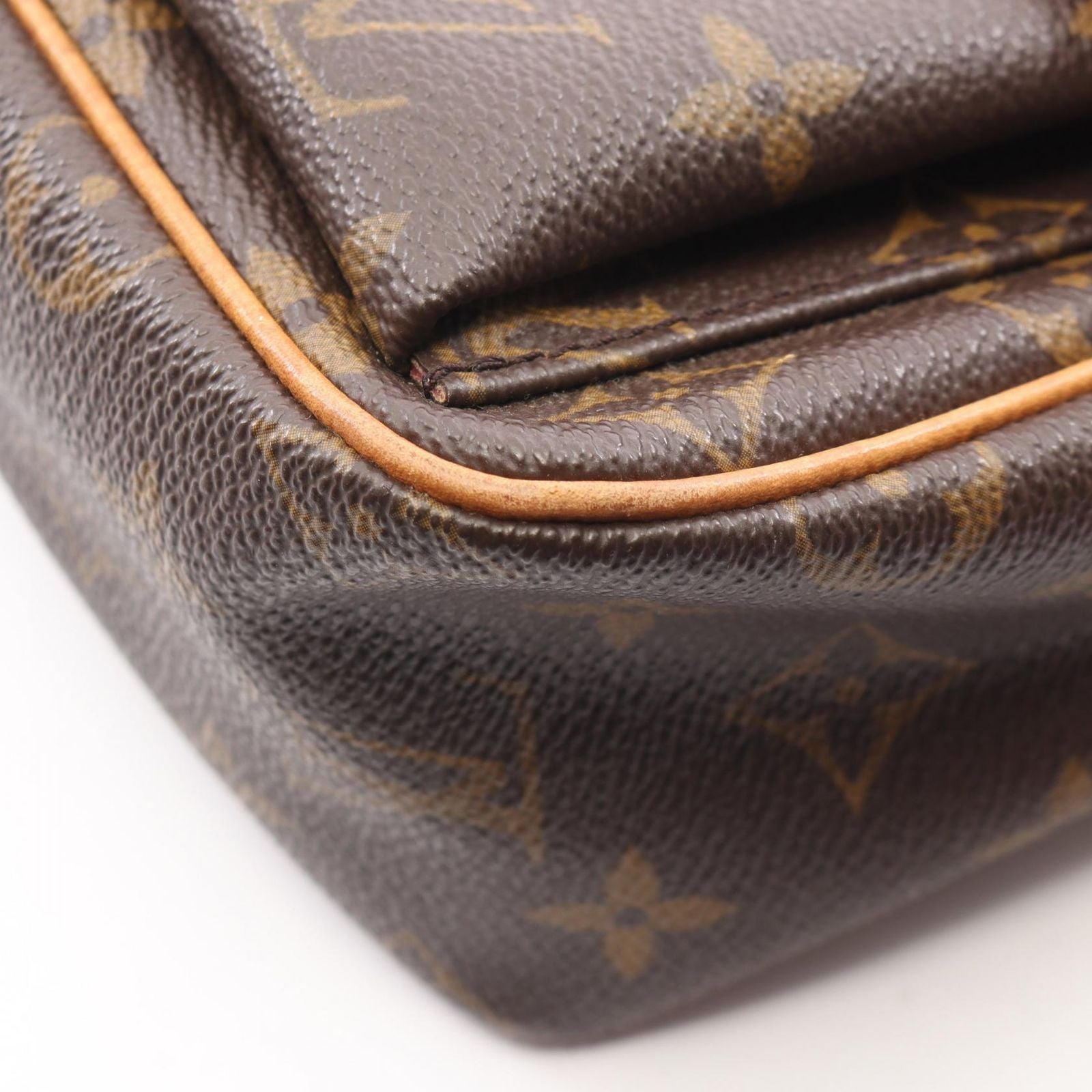 Louis Vuitton Shoulder Bag PM Canvas Leather PM — view 7