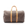 Louis Vuitton Boston Bag Keepall 50 Canvas Leather