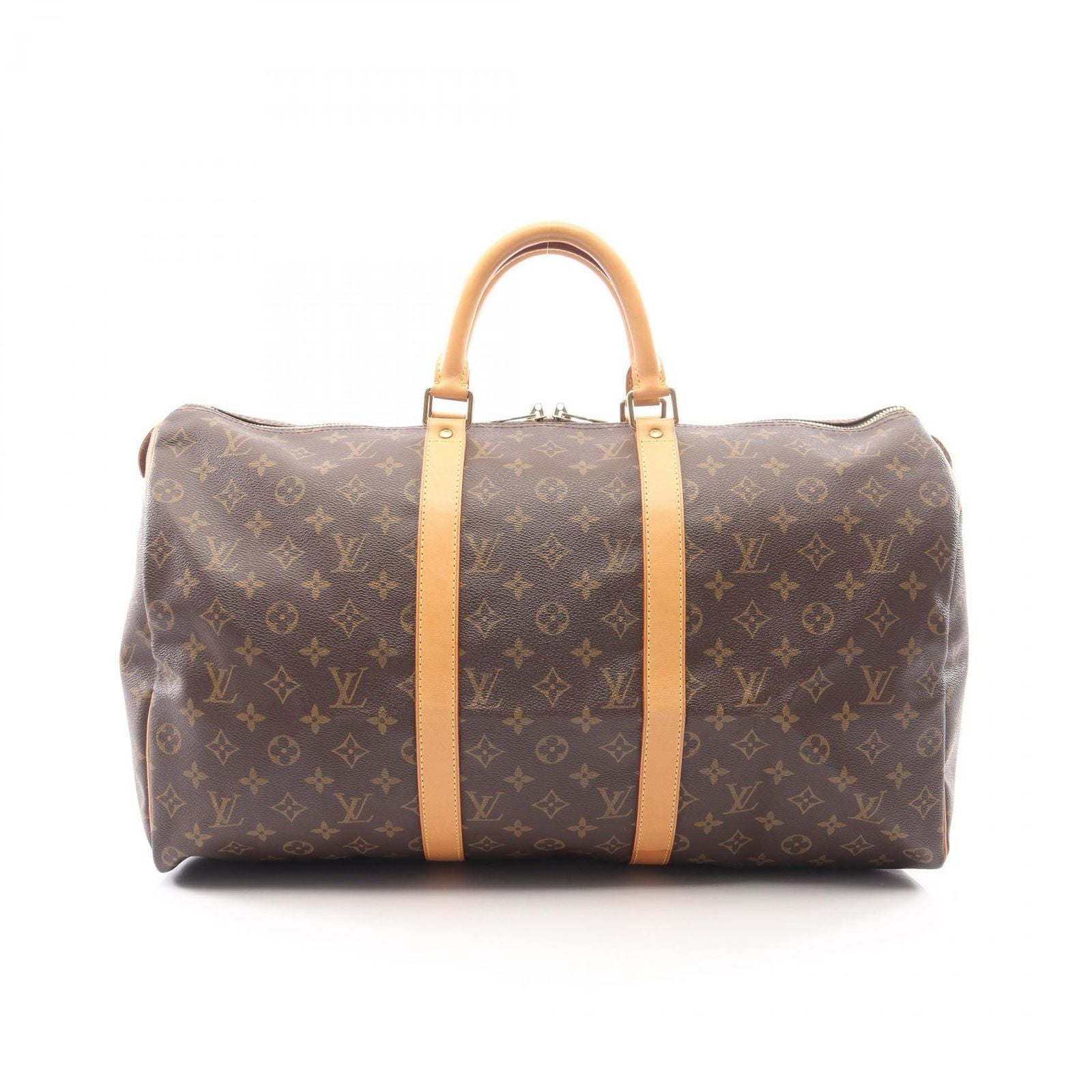 Louis Vuitton Boston Bag Keepall 50 Canvas Leather