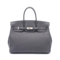 Hermes Handbag Birkin 35 Ardoise Leather