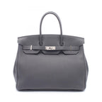 Hermes Handbag Birkin 35 Ardoise Leather