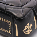 Chanel Shoulder Bag Quilted Single Flap Black Leather Chain — view 7