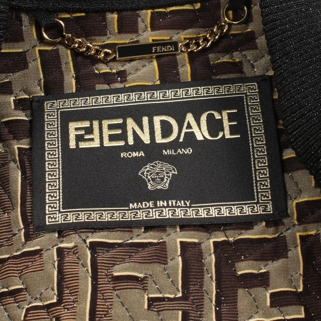 Fendi Fendace Zucca Pattern Jacket Silk — view 3