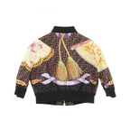 Fendi Fendace Zucca Pattern Jacket Silk — view 2