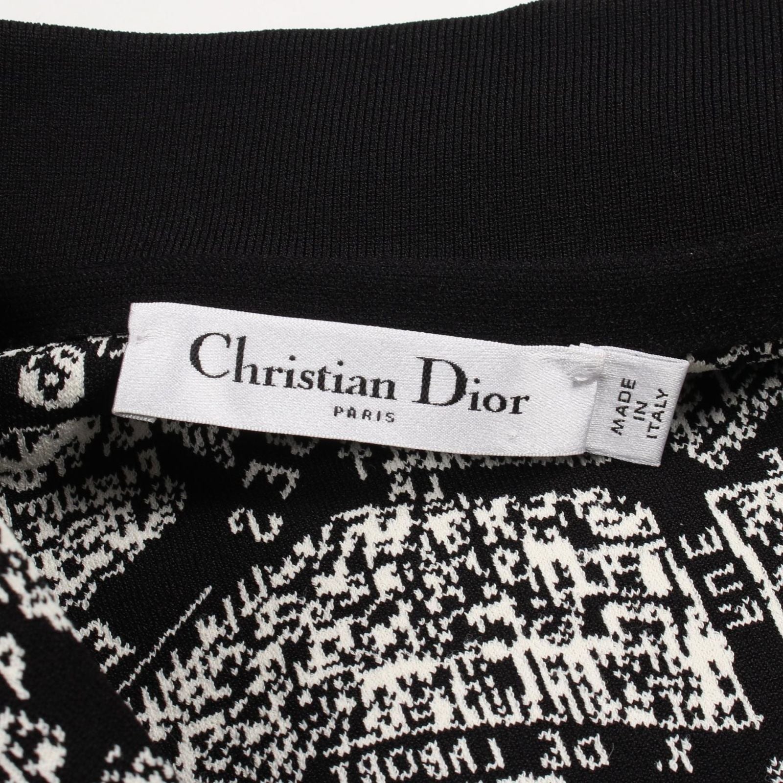 Dior Knit Zip Up Jacket — view 3