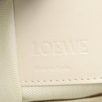 Loewe Handbag Hammock Bag Compact 2-Way White Leather — view 4