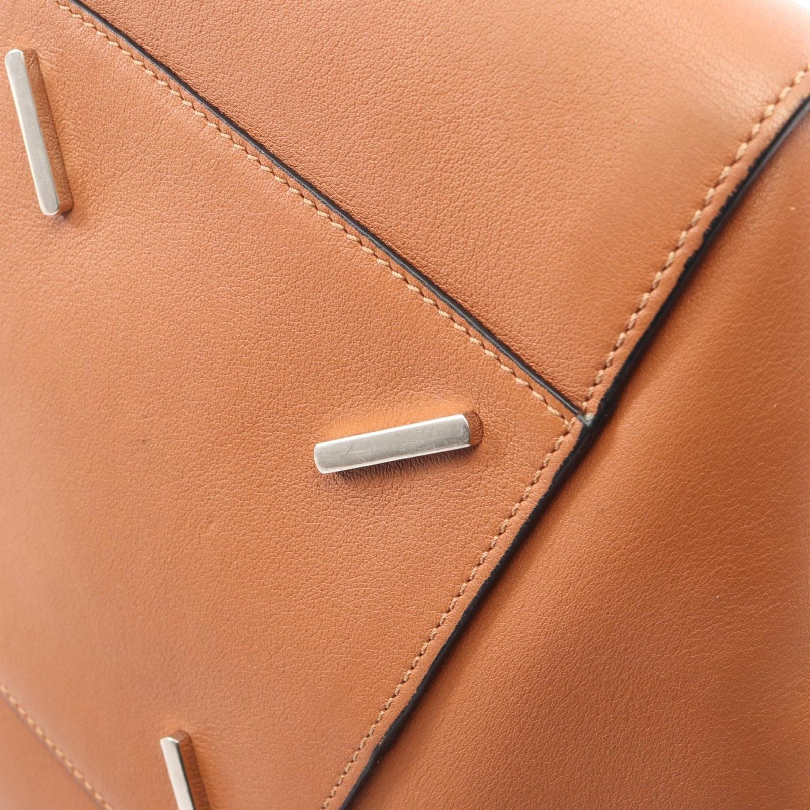 Loewe Handbag Hammock Small 2-Way Brown Leather — view 7