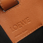 Loewe Handbag Hammock Small 2-Way Brown Leather — view 4