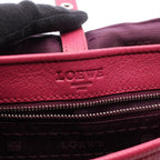 Loewe Shoulder Bag Heritage Satchel Pink Leather — view 4