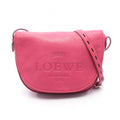 Loewe Shoulder Bag Heritage Satchel Pink Leather
