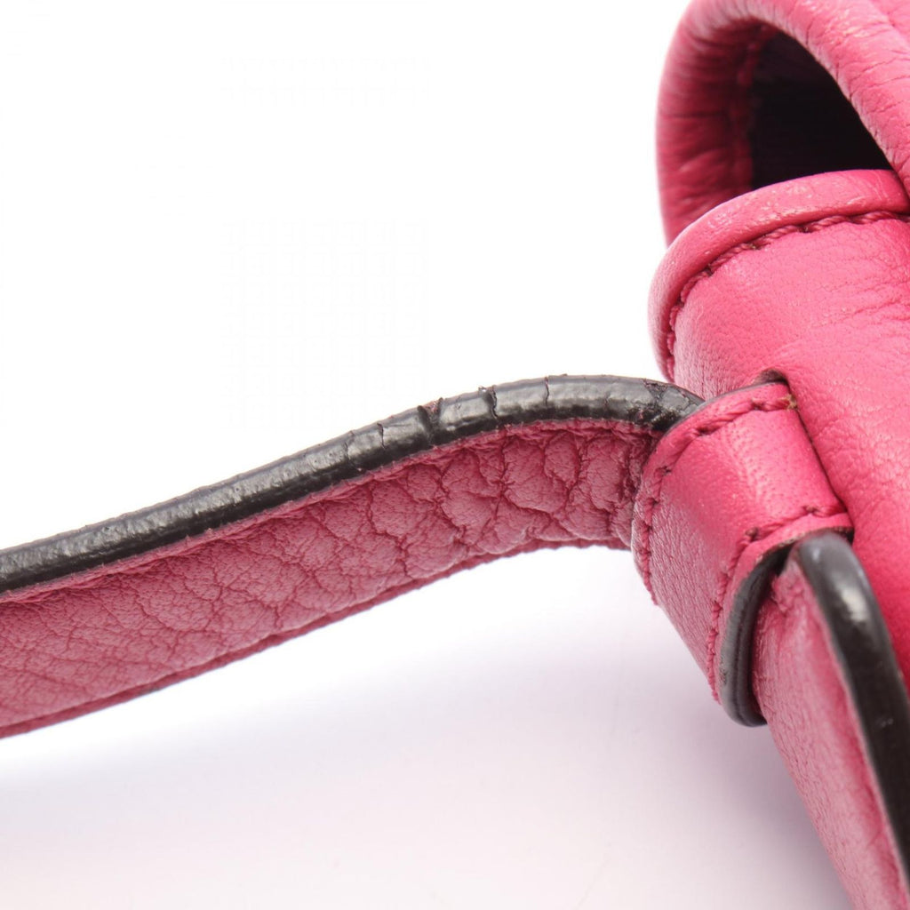 Loewe Shoulder Bag Heritage Satchel Pink Leather — view 7