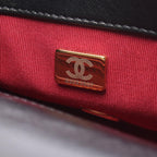 Chanel Shoulder Bag Quilted Small Flap Black Leather Chain — view 5