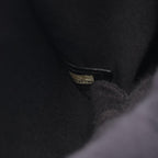 Chanel Shoulder Bag Quilted Black Lambskin Trichomaterial Small Chain — view 5