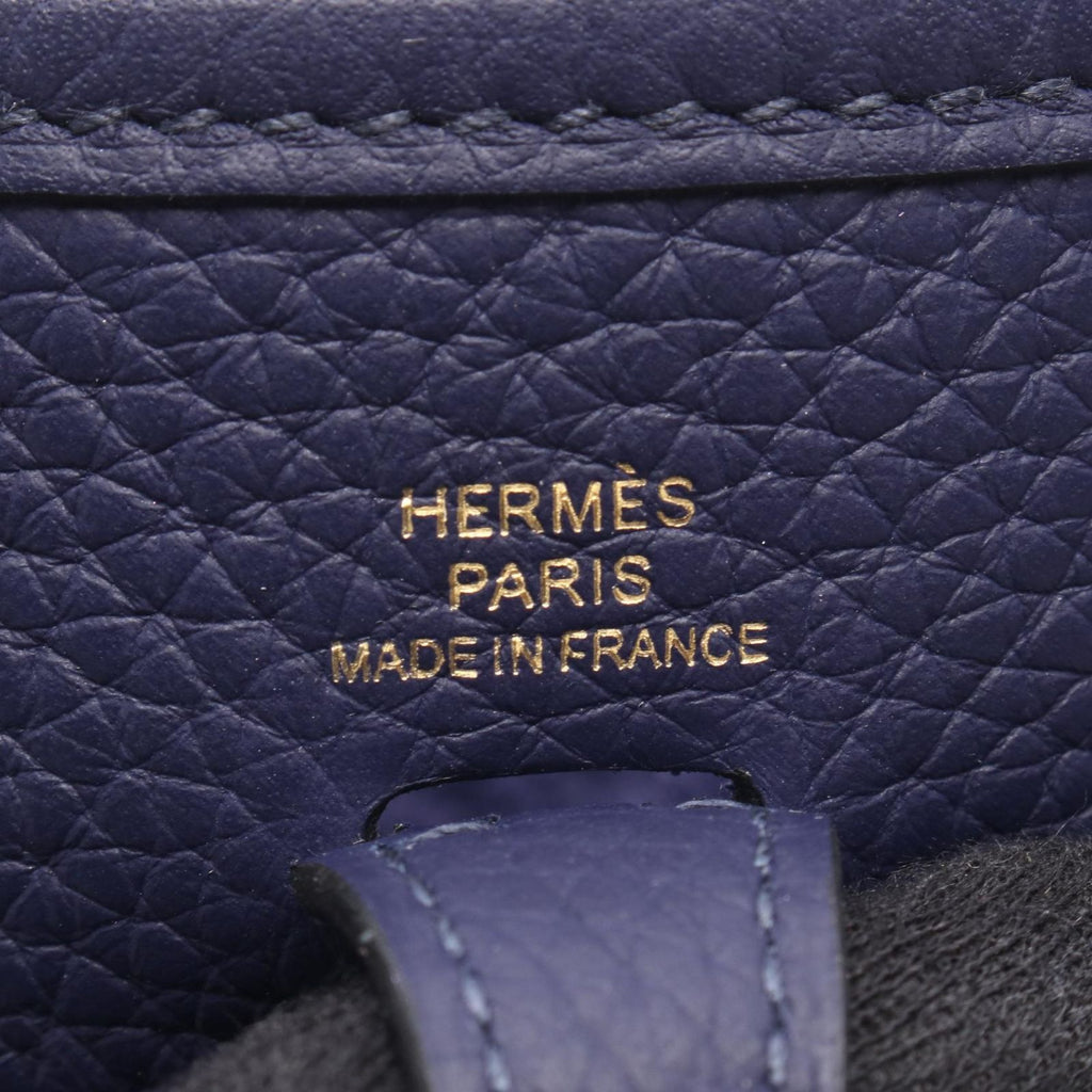 Hermes Shoulder Bag Evelyne TPM Iris Leather Evelynamazon — view 4