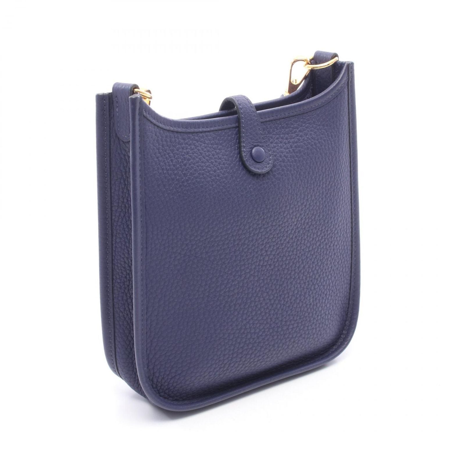 Hermes Shoulder Bag Evelyne TPM Iris Leather Evelynamazon — view 2
