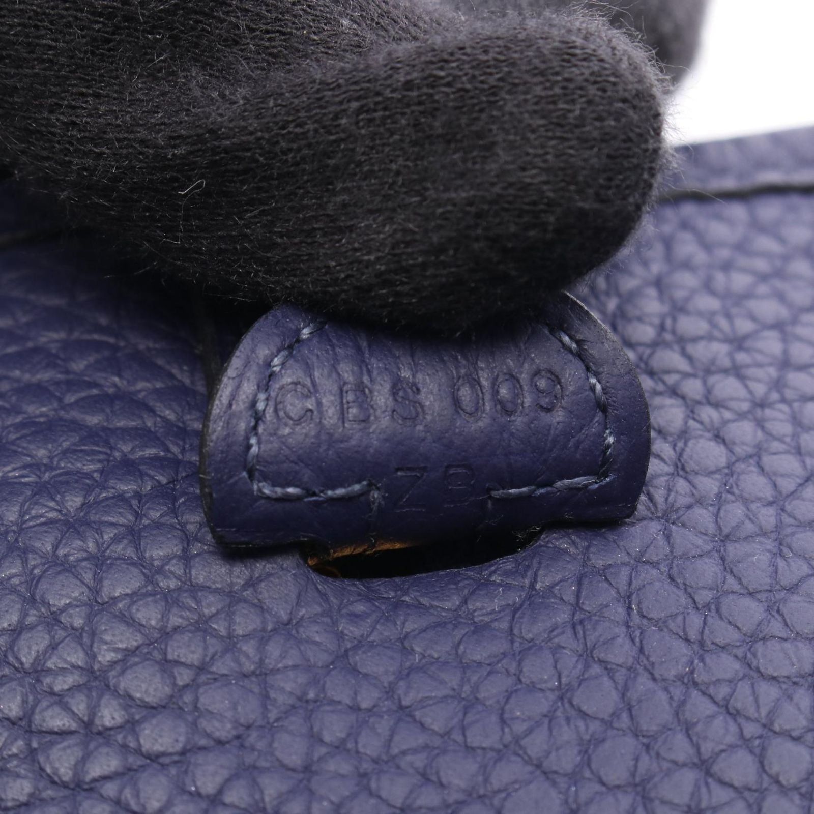 Hermes Shoulder Bag Evelyne TPM Iris Leather Evelynamazon — view 5