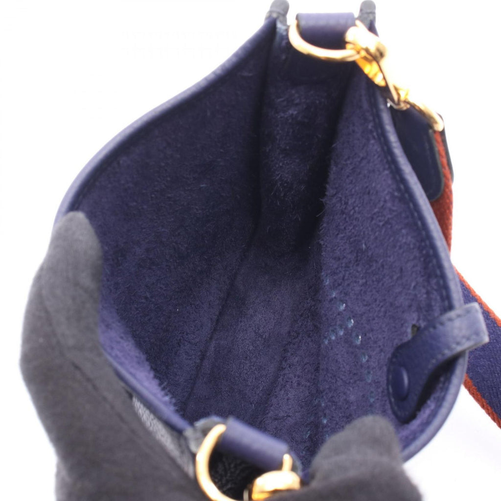 Hermes Shoulder Bag Evelyne TPM Iris Leather Evelynamazon — view 3