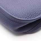 Hermes Shoulder Bag Evelyne TPM Iris Leather Evelynamazon — view 7