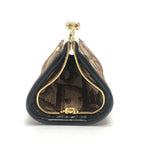Dior Coin Case Trotter Pattern Logo Canvas Brown — view 2