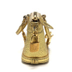 Louis Vuitton Bag Charm Mini Lockit Suhali Leather Gold — view 4