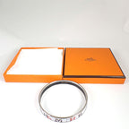 Hermes Enamel Bangle Bracelet — view 6