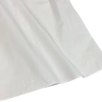 Chanel Frill Neck Sleeveless Shirt Back Button 34 White Cotton — view 5