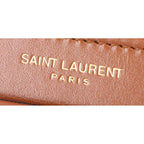 Saint Laurent Paris Canvas Leather Solferino Flap Shoulder — view 6