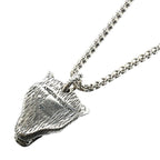 Gucci 925 Sterling Silver Anga Forest Wolf Head Necklace 50.5 56 — view 3