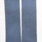 Hermes Ten Shoulder Strap Blue Navy Silver Canvas Leather — view 5